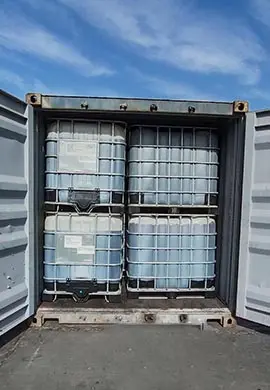 LIQUID DYES CONTAINER LOADING